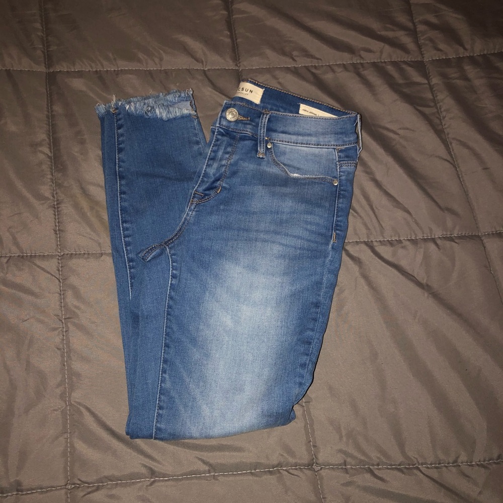 PACSUN light-washed, ankle jeggings